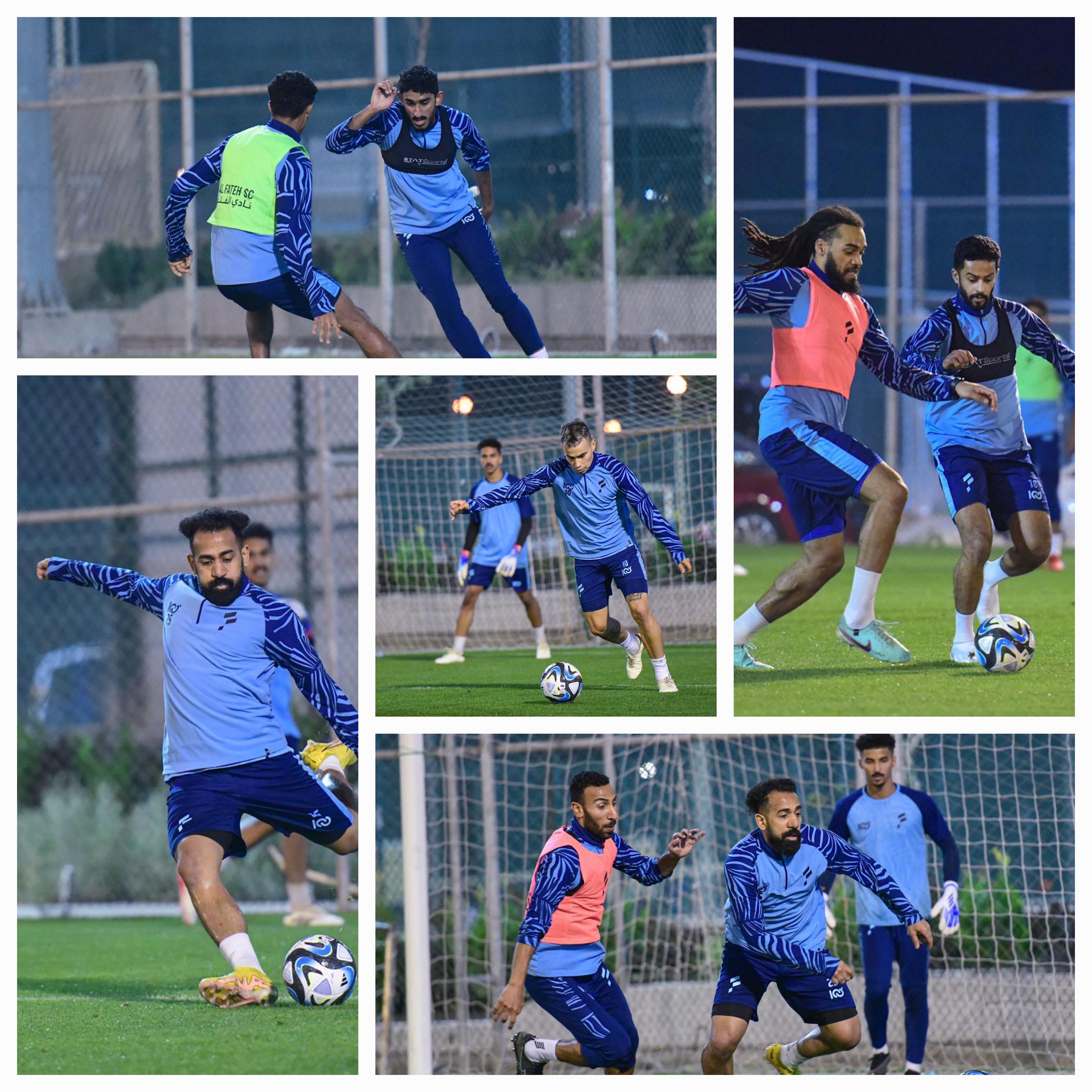 الفريق الفتحاوي يستعد لمواجهة الاتحاد في الأحساء