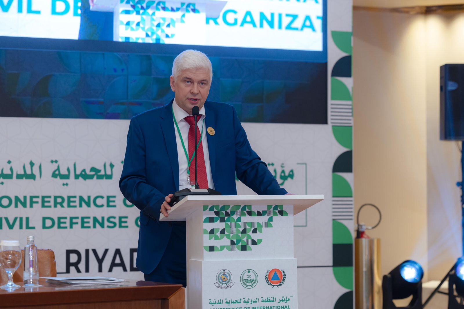 الدفاع المدني يختتم أعمال مؤتمر المنظمة الدولية للحماية المدنية ..