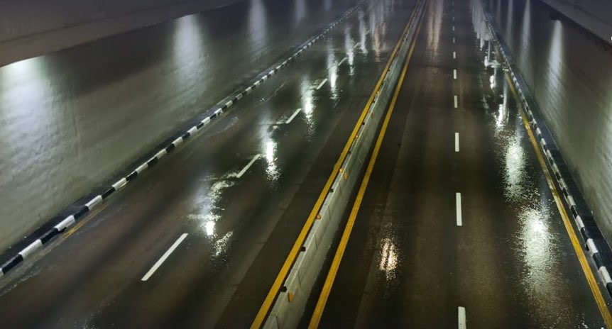 إغلاق أنفاق طريق الملك فهد بالدمام احترازياً.