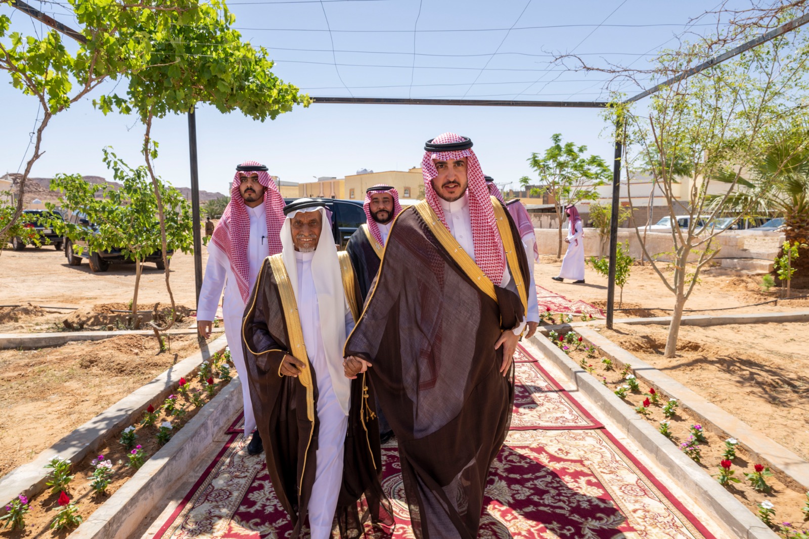 امير الجوف في ديوان القعقاع ضمن جولاته