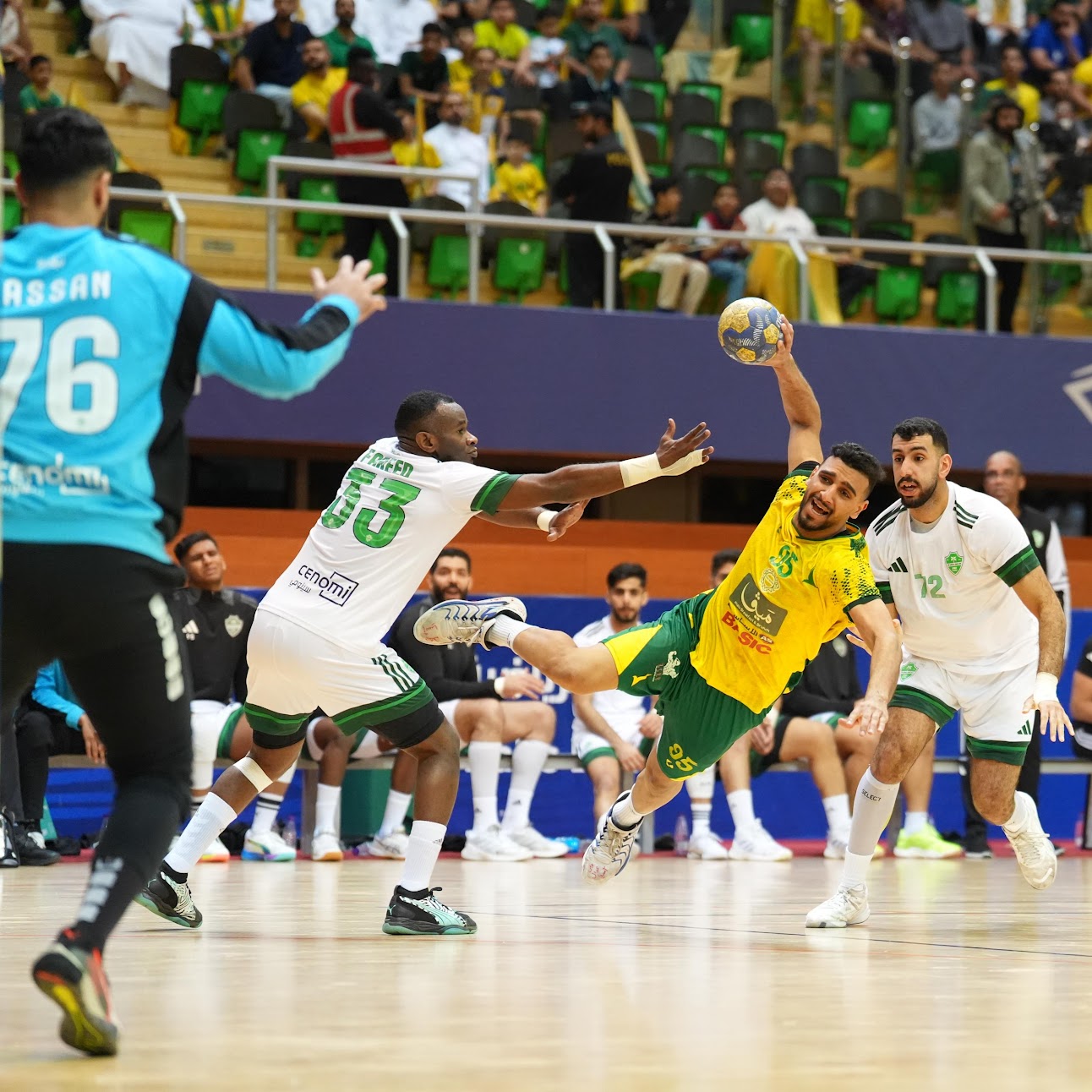 تأهل الزلفي والوحدة والنور والخليج إلى نصف نهائي كأس الاتحاد السعودي لكرة اليد