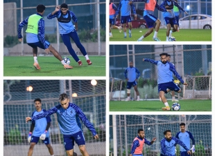 الفريق الفتحاوي يستعد لمواجهة الاتحاد في الأحساء