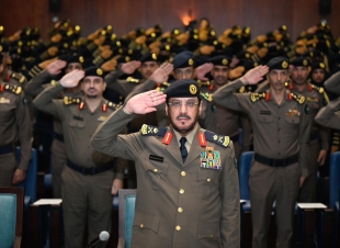 الدفاع المدني يحتفي بتخريج 152 مجندة 