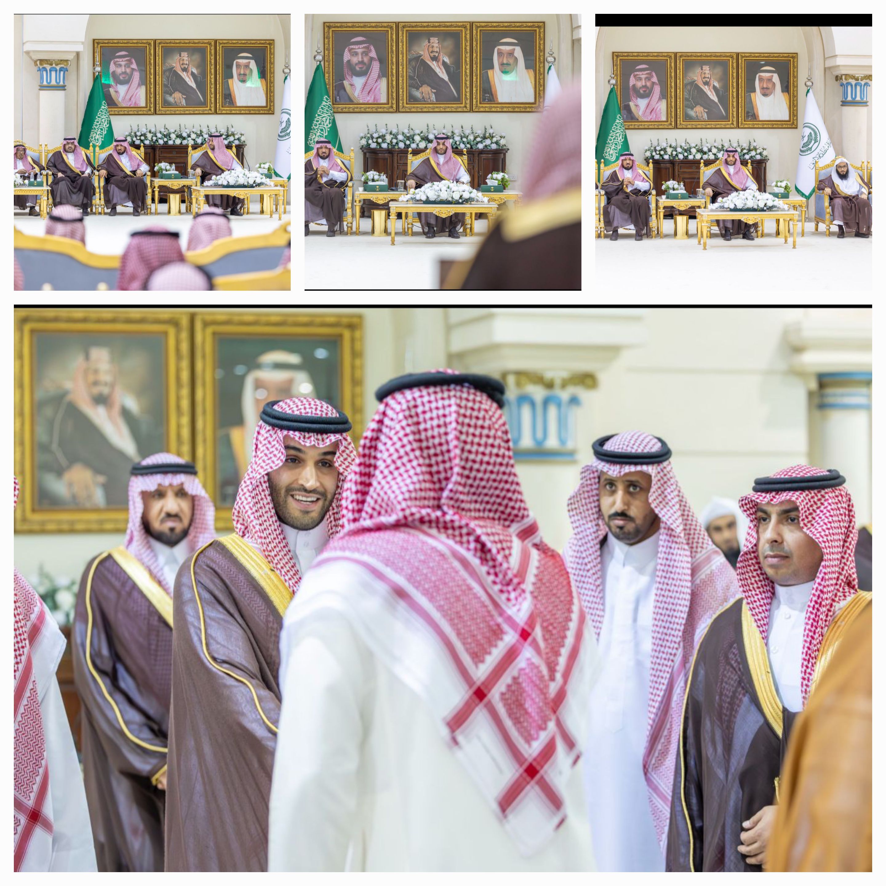 نائب أمير الجوف يستقبل المواطنين خلال الجلسة الاسبوعية