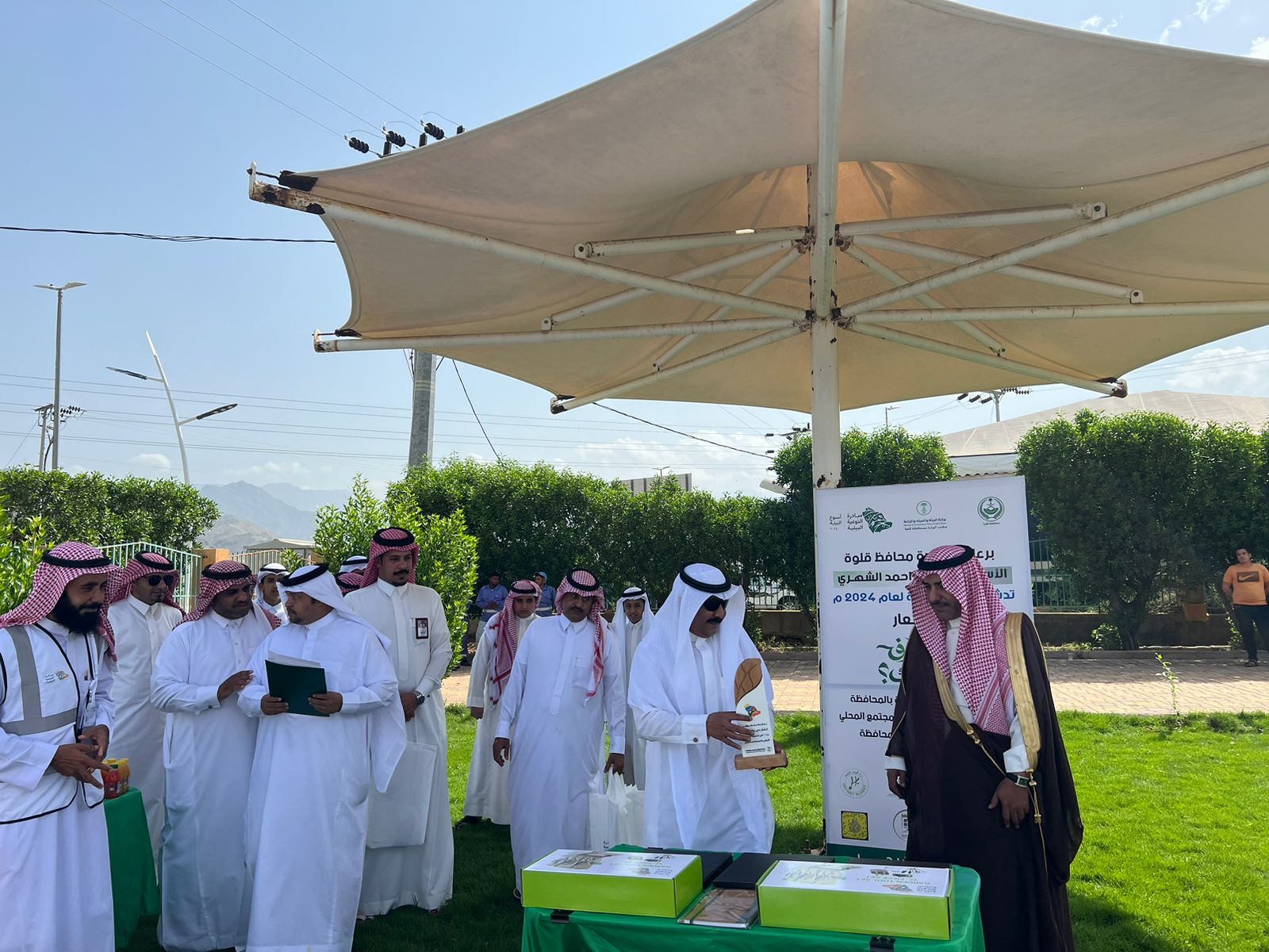 تدشين فعاليات أسبوع البيئة 2024 في محافظة قلوة