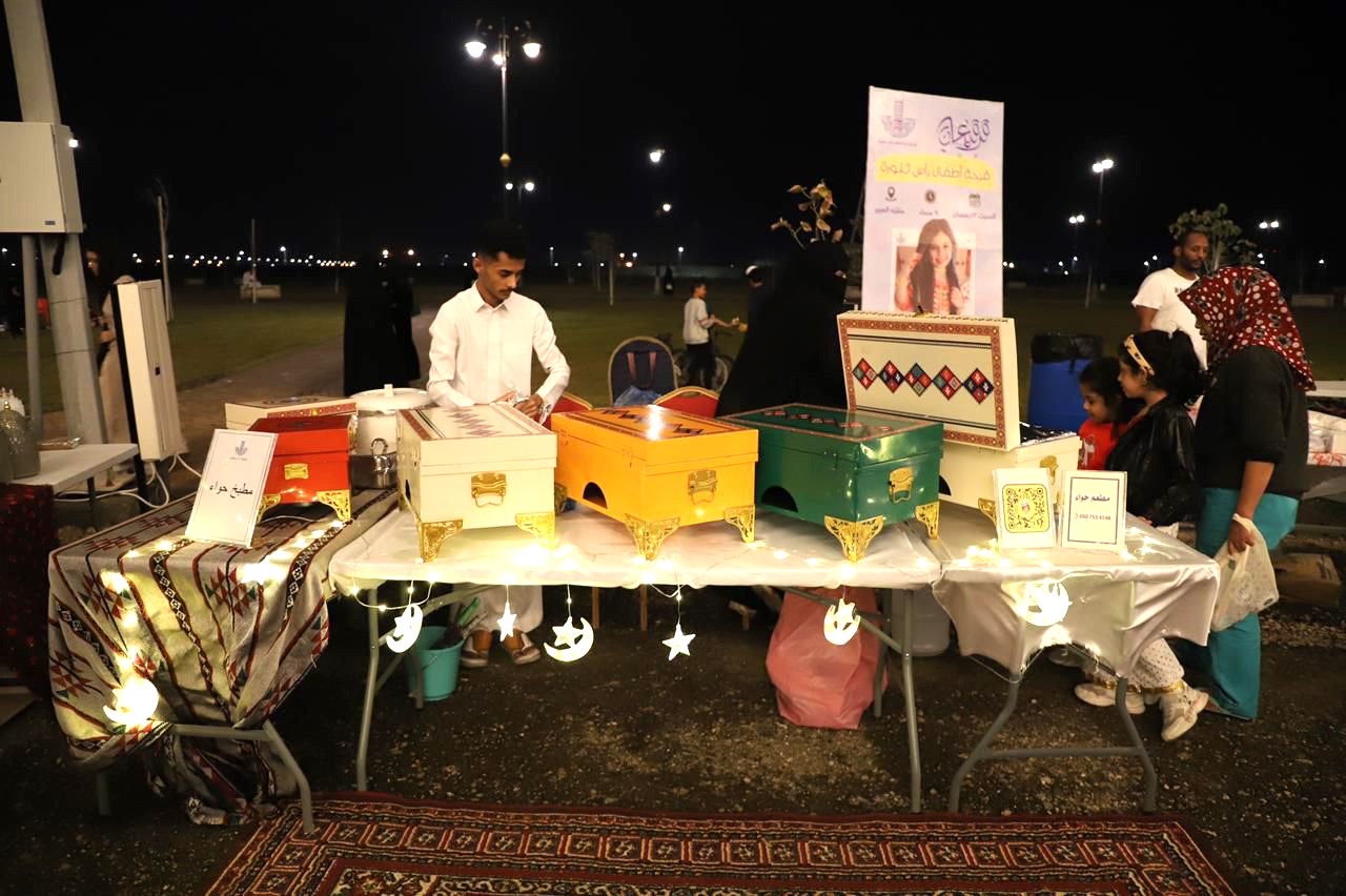 فعالية “قرقيعان” كريكشون في منتزه العبير بمحافظة رأس تنورة 