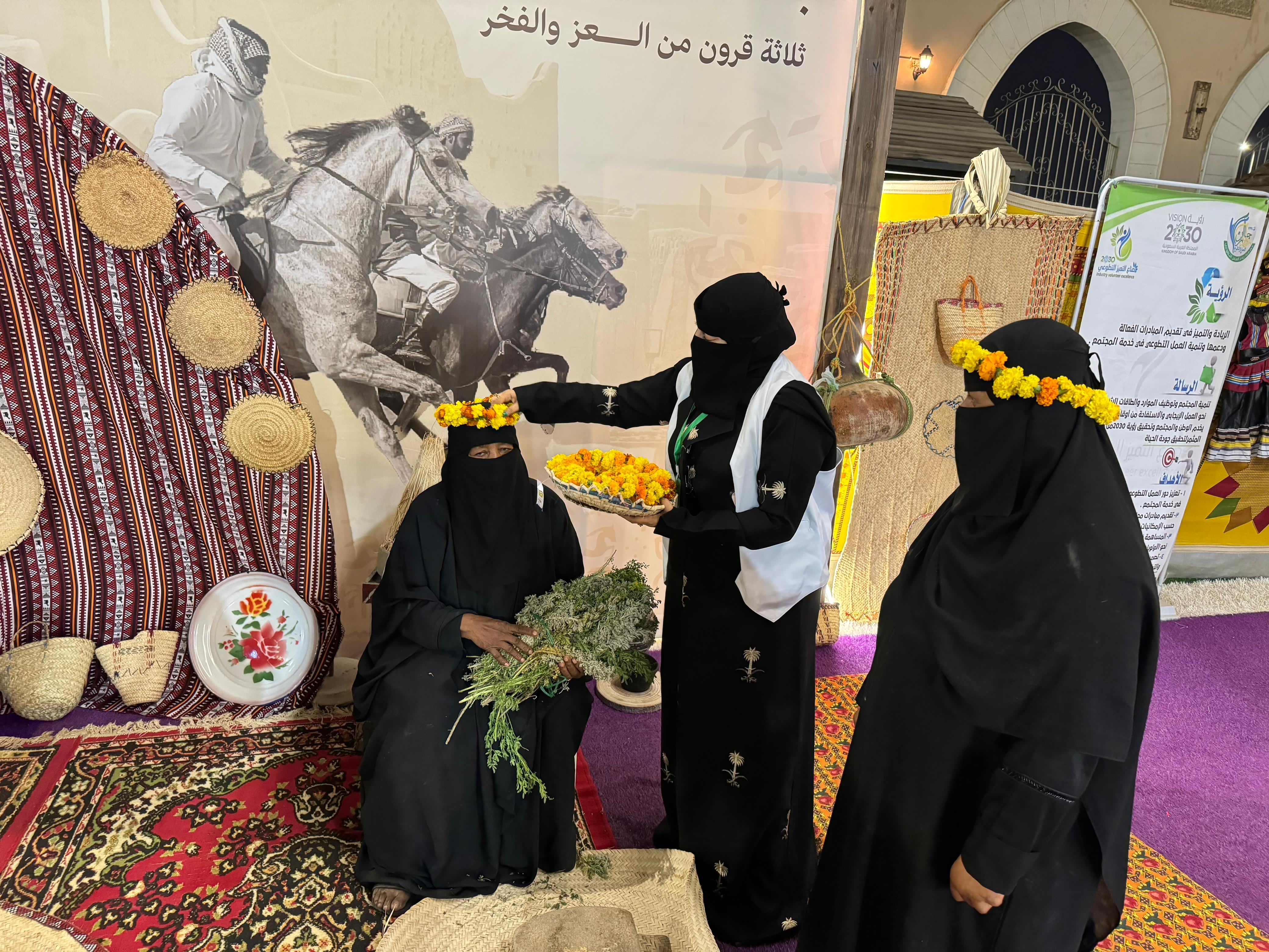 فريق صناع التميز التطوعي يحتفي بيوم التأسيس.