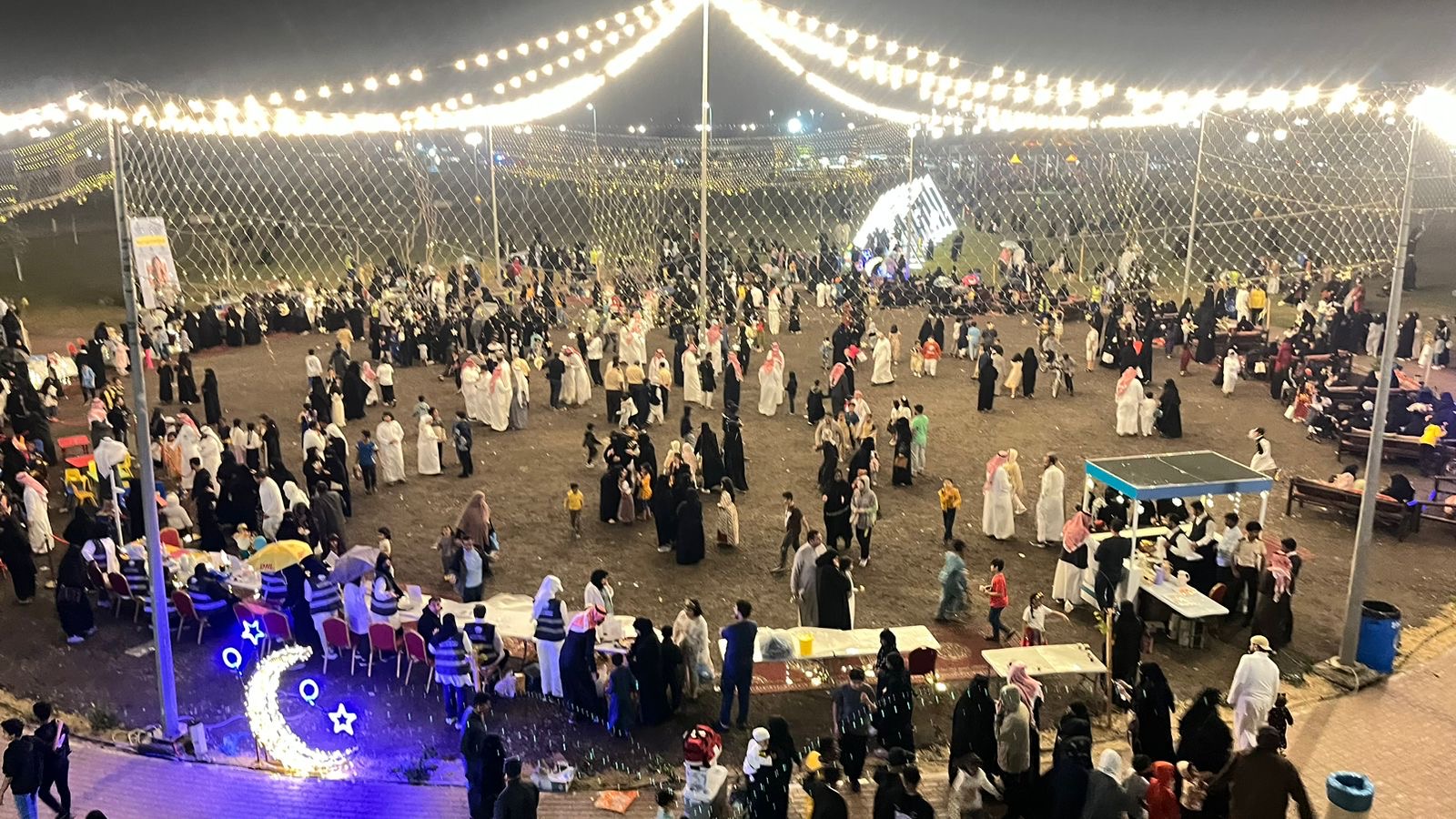 فعالية “قرقيعان” كريكشون في منتزه العبير بمحافظة رأس تنورة 