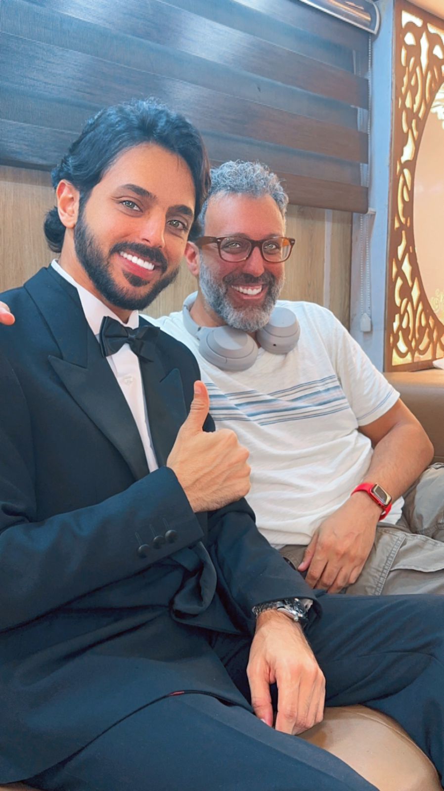 الفنان عبدالعزيز الفيصل ينهي تصوير فيلمه السينمائي الأول هجير 