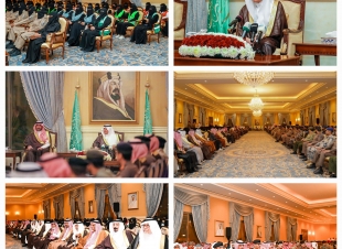 أمير تبوك يكرم العاملين بمنفذ حالة عمار بالحج 