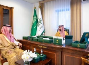 نائب أمير منطقة الجوف يلتقي محافظ طبرجل
