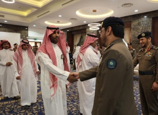 *الدفاع المدني يقيم حفل معايدة بمناسبة عيد الفطر المبارك*