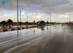 الهلال الأحمر بالجوف يرفع الجاهزية تزامناً مع الحالة المطرية